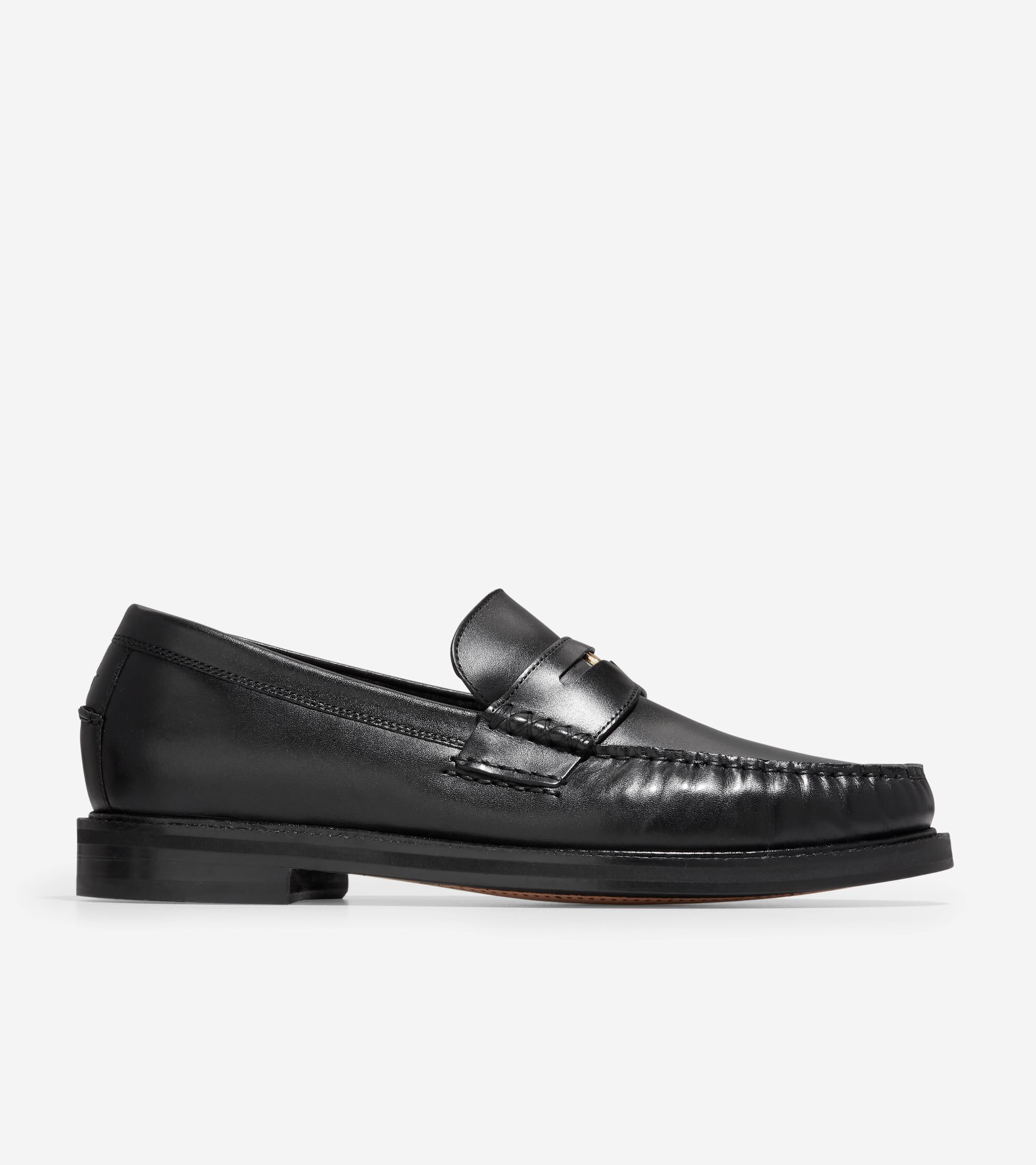 Men's American Classics Pinch Penny Loafer in Black | Cole Haan